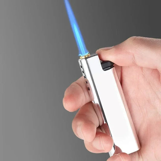 Encendedor a prueba de viento, encendedor de cigarro de alta potencia, accesorios para fumar, cocina, barbacoa, regalos de cumpleaños