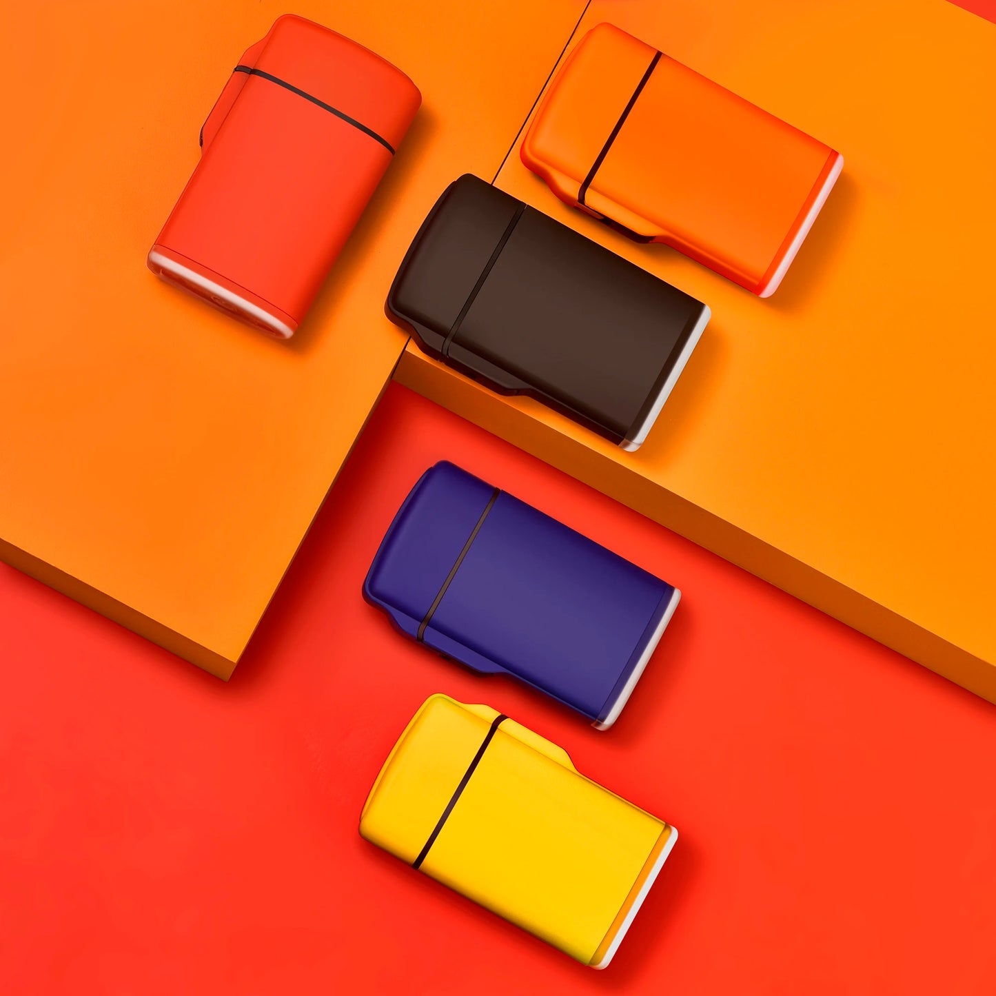 Mini encendedor de cigarros a prueba de viento, antorcha de chorro, recargable, llama azul, encendedor de Gas butano